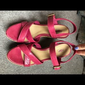 UGG Shoes - Pink Ugg Wedges UGG Shoes - Pink Ugg Wedges